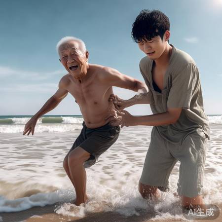 韩国34岁海警英勇牺牲救中国老人，感人故事传遍网络