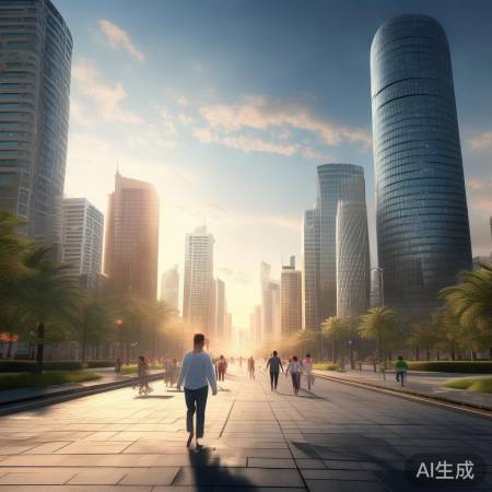 战前多哈繁华景象