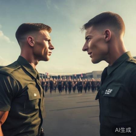 阅兵场上的亲兄弟：揭秘兄弟情深背后的故事