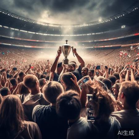 粉丝助力，共庆夺冠