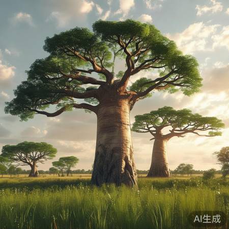 18年种猴面包树，见证两棵树成林奇迹