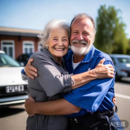 驾校教练意外重逢35年前小学恩师