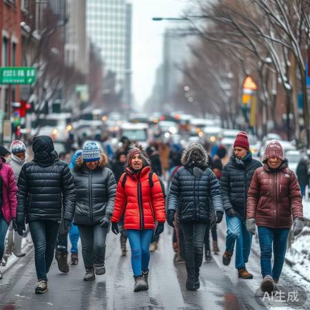 降温需保暖，行车慢行