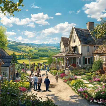 农村生活新风尚：回乡建房成为潮流选择