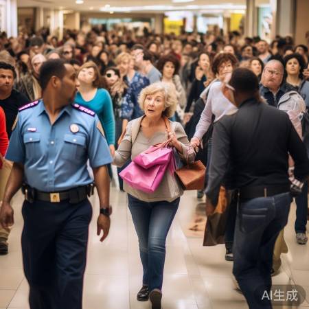 抢购不忘安全,保管好财物。