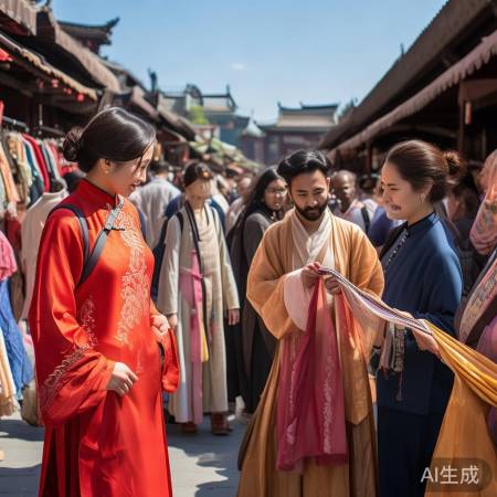 中国服饰受俄人喜爱