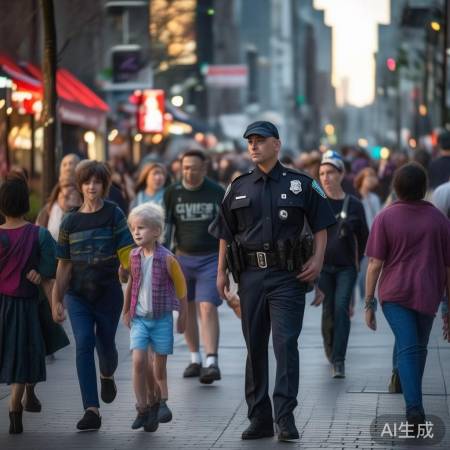生活警惕，警察守护