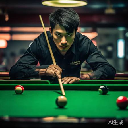 台球王丁俊晖、傅家俊大战周跃龙