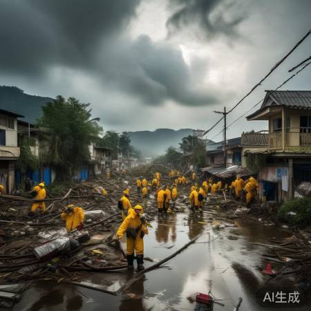 台风桦加沙减弱，华南抗灾忙