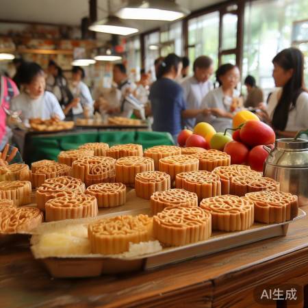 医院食堂月饼新选择