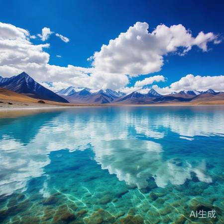 青藏高原仙境之美