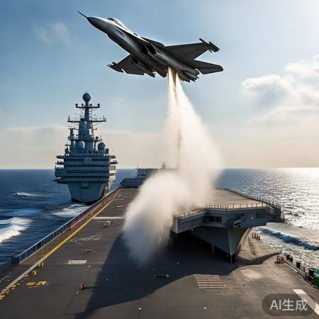 福建舰起飞,海军崛起,科技强大