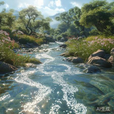 风眼壁旁,银河流淌,鸟语花香