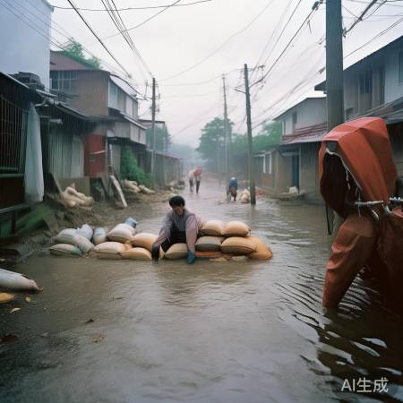台风来袭，注意排水防涝