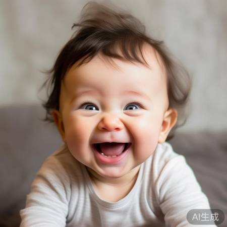 宝宝敲木鱼,乐享生活趣