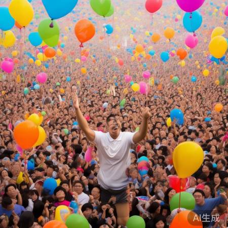 粉丝热情，暖场氛围浓