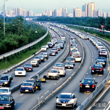 沪蓉高速拥堵,经济快速发展
