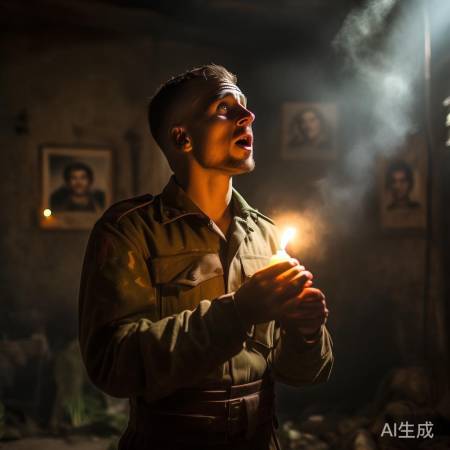 战士歌颂英雄,歌词感人泪目