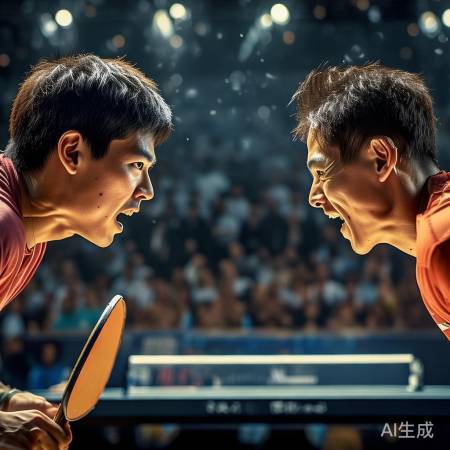 乒坛新星陈俊菘vs网红张本智和