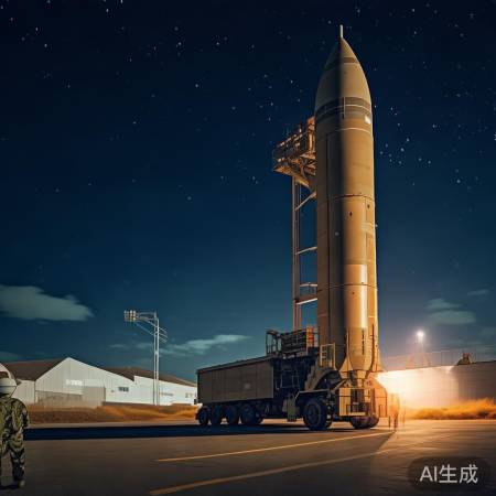 美军试射导弹,维护全球霸权