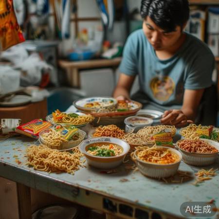 泡面实惠,泡面族明智选择