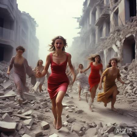 菲地震选美惊慌瞬间