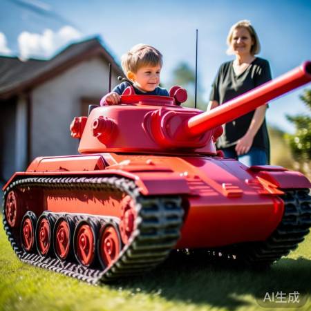 男孩坦克梦想实现