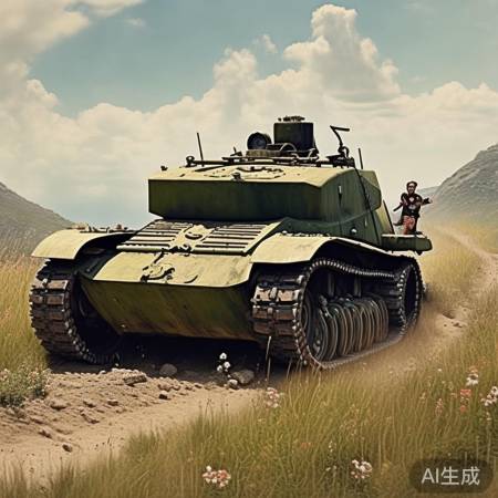 生活如坦克,勇往直前,家为动力