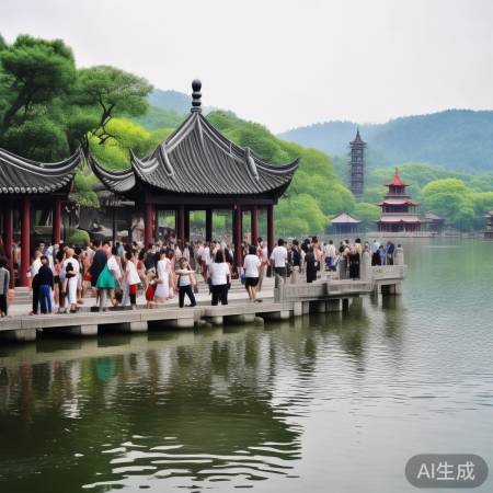 西湖故宫，盛景如画