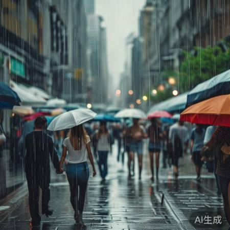 广覆盖强降水预警