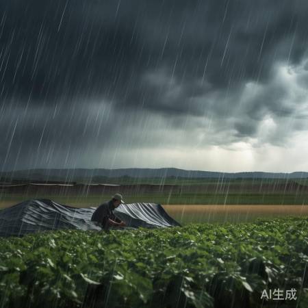 雨水缓解干旱,安全第一