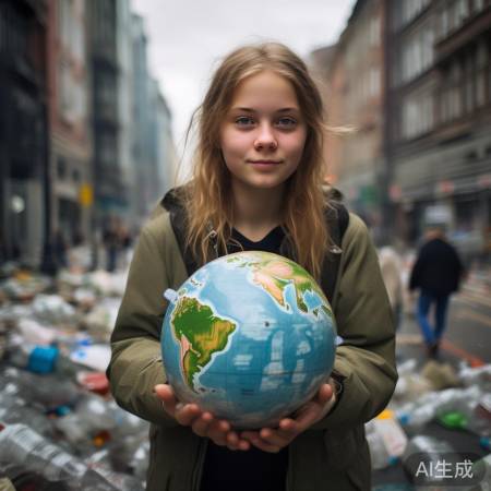 环保少女遭遇扣押，呼吁环保行动