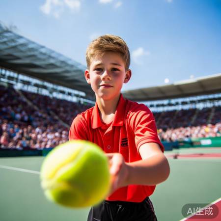 “赛场小球童，感动你我他”