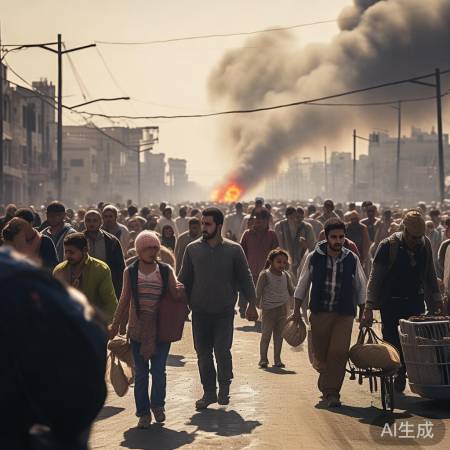 巴以冲突,民众撤离