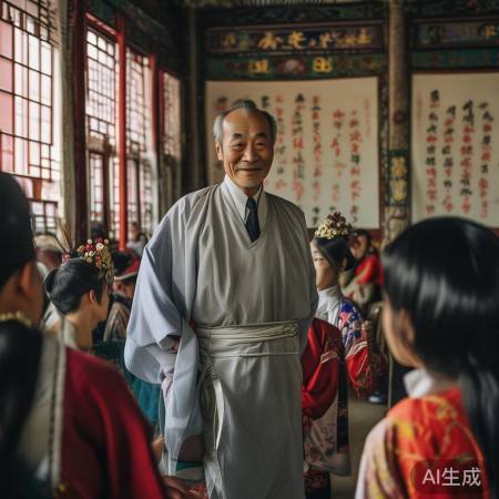 王宽退休后仍传艺豫剧