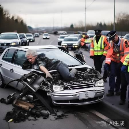 陈震劳斯莱斯车祸：交警通报事故详情及原因分析