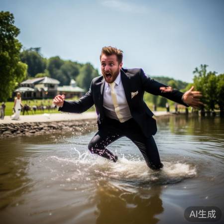 婚礼现场突发！男子婚礼当天跳河，真相令人震惊