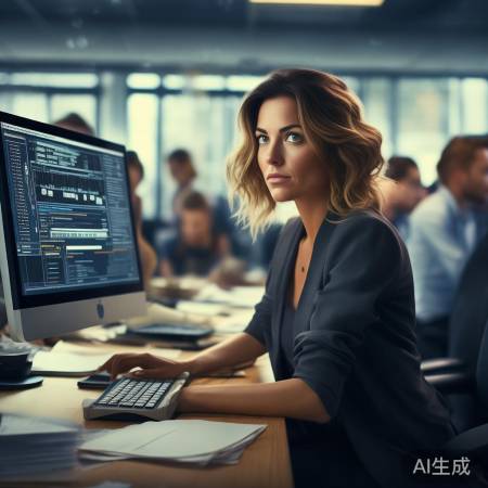 职场女强人坚持梦想