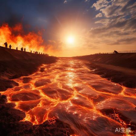 全球变暖致铁矿石熔化