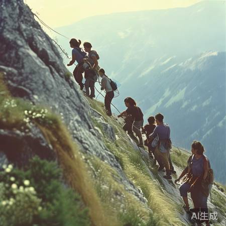 女性陪爬，闷声发大财