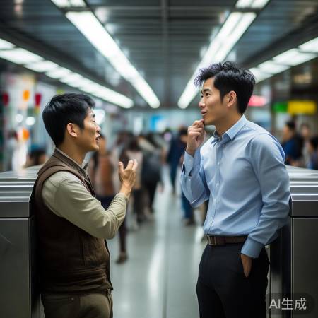 “地铁吵架欢乐多,和谐生活乐无