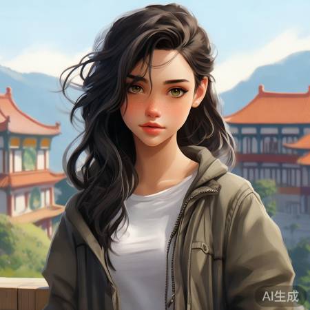 中以混血女孩坚守家国之战