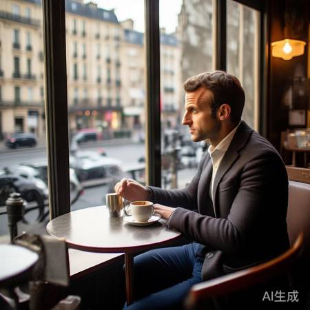 马克龙塞纳河畔独享宁静时光