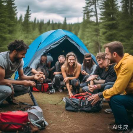 露营挑战，乐趣无限