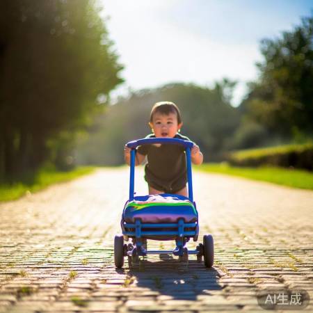 拖拉机溜车，一家人的温馨合力