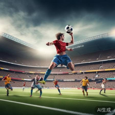 足球激情瞬间，梦想触手可及