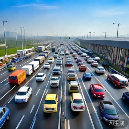 中国最大高速收费站惊现壮观一幕！