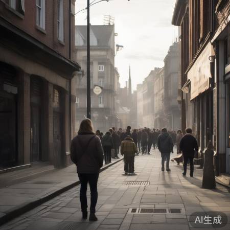 真相揭秘:排队照片被夸大