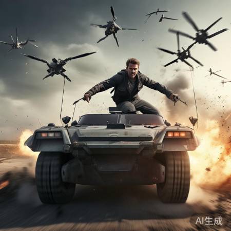 俄老兵一挑六无人机大作战，全身而退立奇功