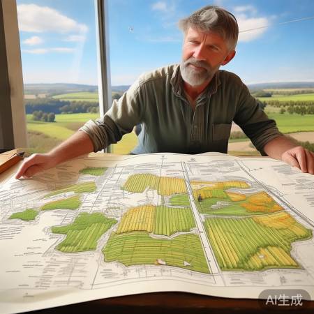 绘制秋收作战图，助村民计划丰收